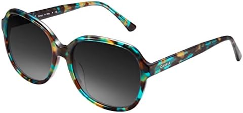 CARFIA Acetate Polarized Sunglasses for Women UV Protection Retro Trendy Big Sunnies CA2024