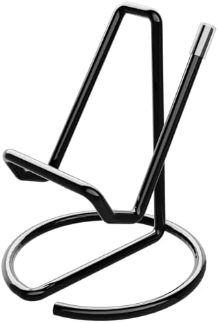 XUNICUTE Cell Phone Stand, Phone Stand for Desk, Office Portable Cute Cell Phone Holder, Compatible with All Mobile Phone, iPhone, iPad, Switch, Tablet 4-6.5'' Desk Accessories (Black)