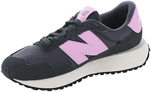 New Balance Women's 237 V1 Classic Sneaker, Blacktop/Lilac Cloud/White, 8.5