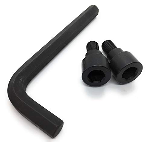 REPLACEMENTKITS.COM Brand 2 Pack Replacement Hex Bolts for Olympic Bars, Curl Bars, Tricep Bars & Dumbbell Bars