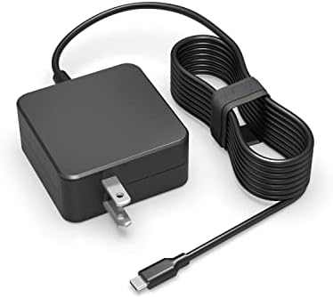 Charger for Asus Chromebook, (UL Certified Safety), 45W, USB C