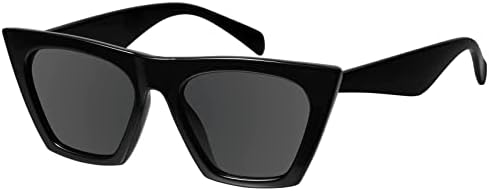 mosanana Square Cat Eye Sunglasses for Women Trendy Style Model-SHINE