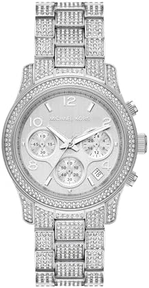 Michael Kors Runway Women's Watch, Stainless Steel Watch for Women with Steel, Ceramic or Silicone Band