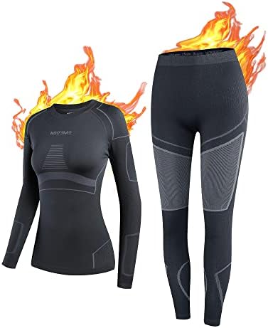 NOOYME Thermal Underwear for Women Base Layer Women Cold Weather,Long Johns for Women
