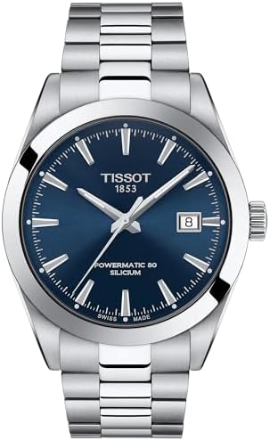Tissot Mens Gentleman Stainless Steel Dress Watch