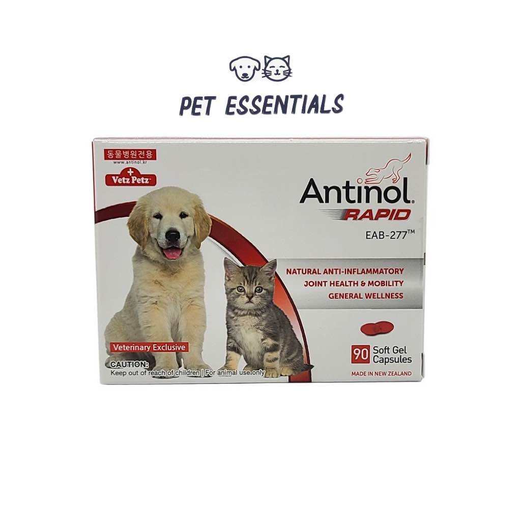 [Vetz Petz] Antinol Rapid EAB-277 90caps for Dogs/ Nutritional Supplement for Joint Health & Mobility EXP 02-2026