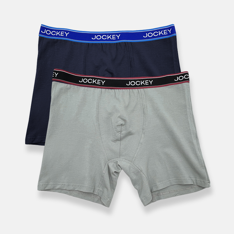 Jockey® 2pcs Men Long Trunks Cotton Elastane JMX958470AS1