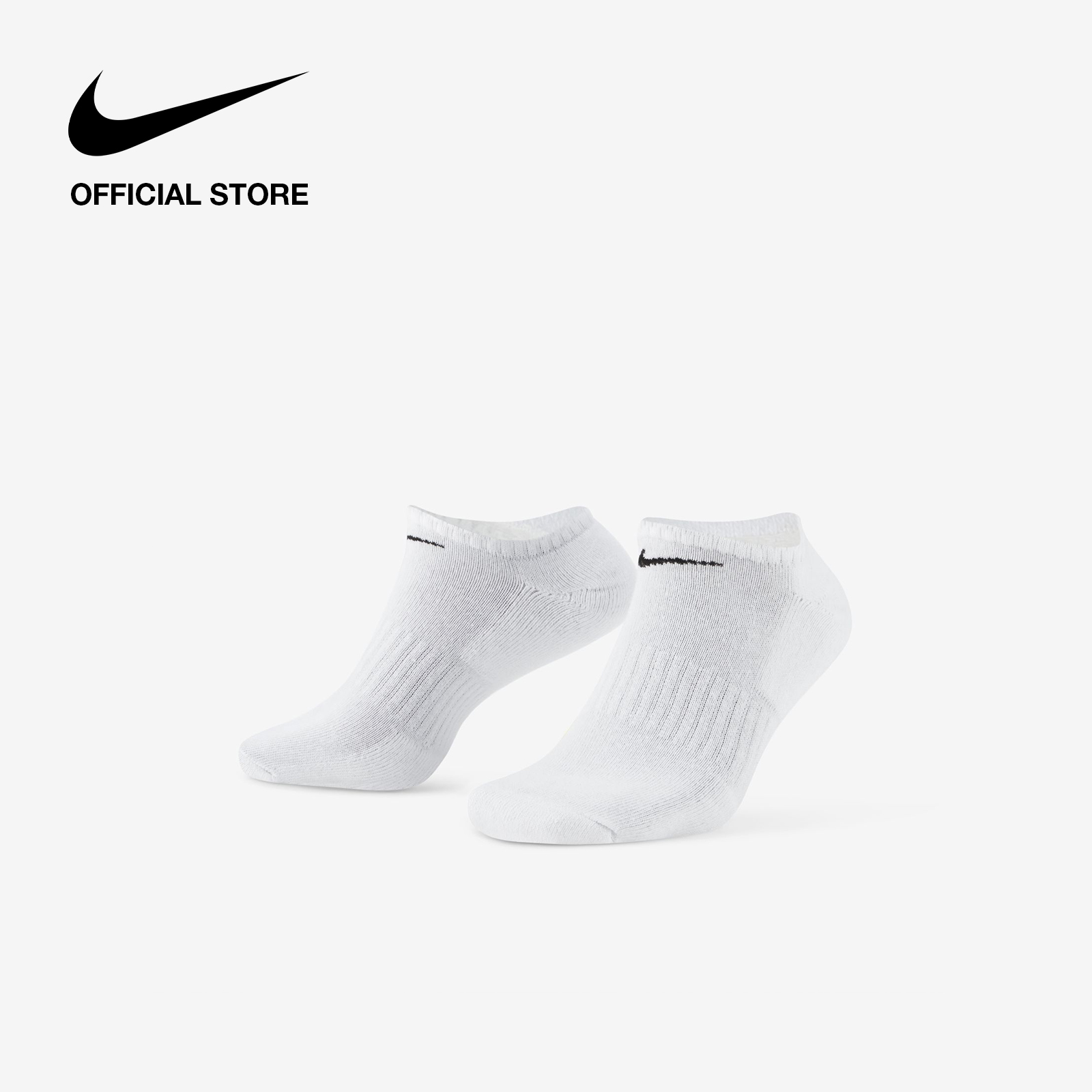 Nike Unisex Everyday Cushioned Training No-Show Socks (3 Pairs) - Multi-Color