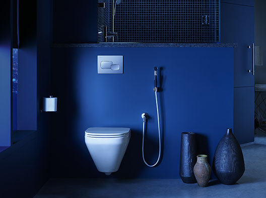 KOHLER Luxe Bidet Spray, Anti-bacterial Hygiene Spray with Wall Bracket & Anti-twist Hose, Polished Chrome K-77364K-CP