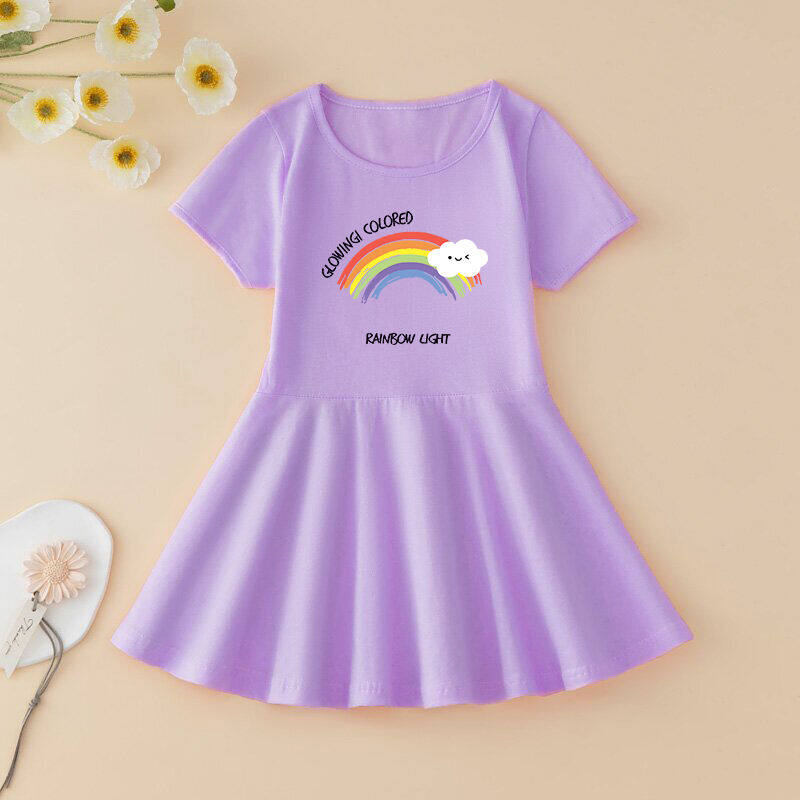 100% Cotton Kids Dress Girls Clothes Princess Dresses Suitable for Everywear.