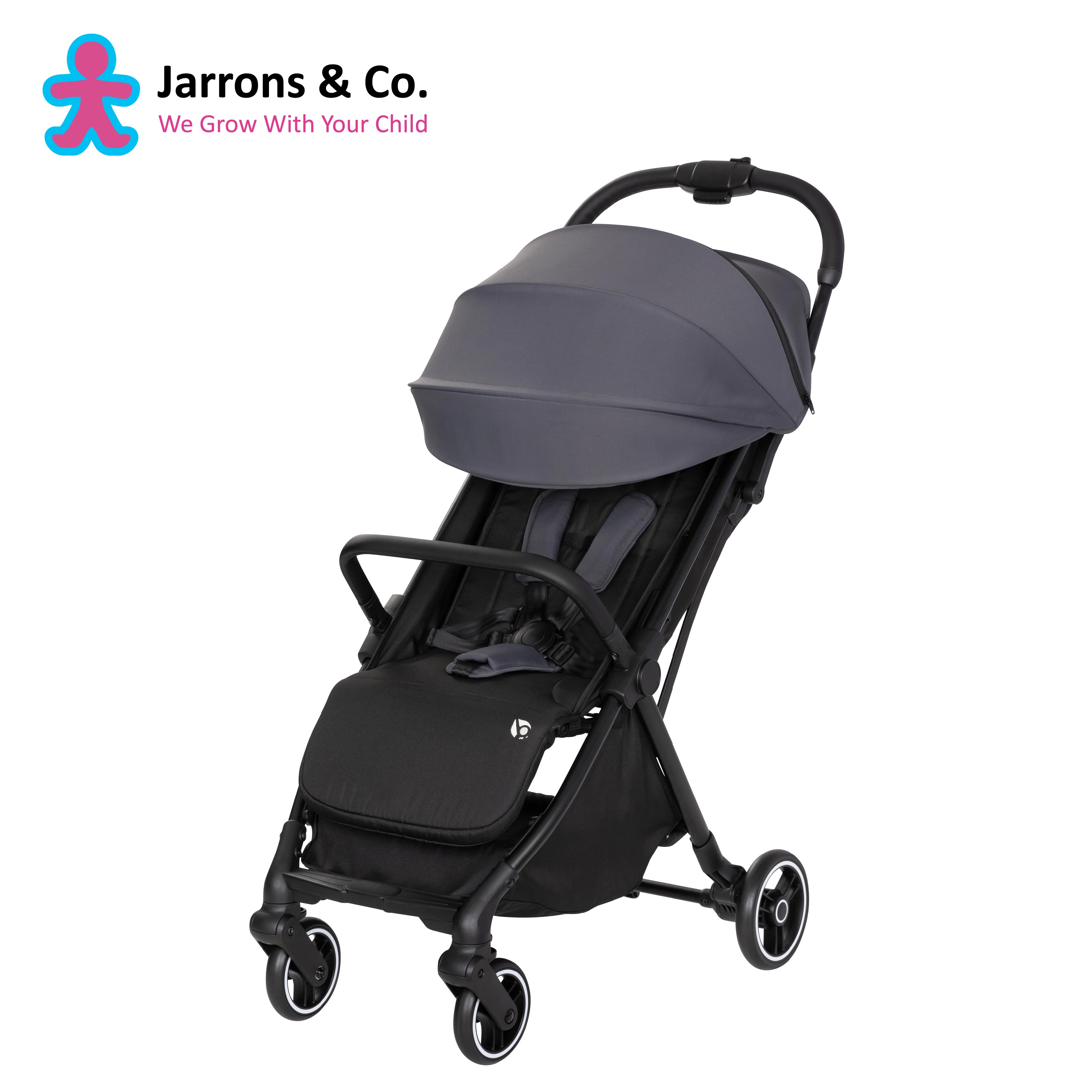 [Jarrons & Co] Baby Trend Gravity Plus Stroller - Prime Black (6 Months Warranty)