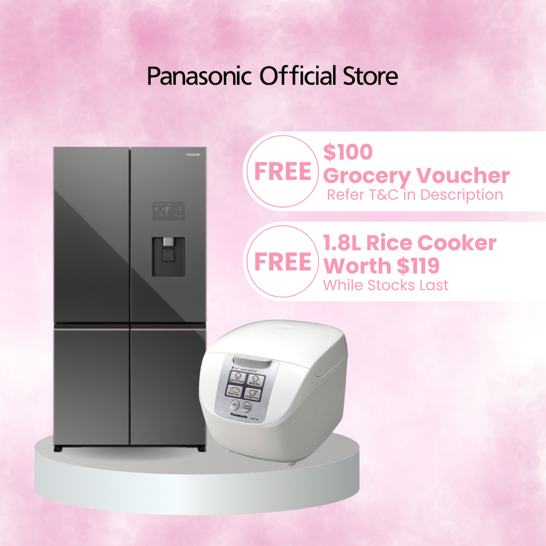 Panasonic Prime+ Edition 4 Doors Refrigerator with PrimeFresh & PrimeFreeze NR-YW590YMMS 537L