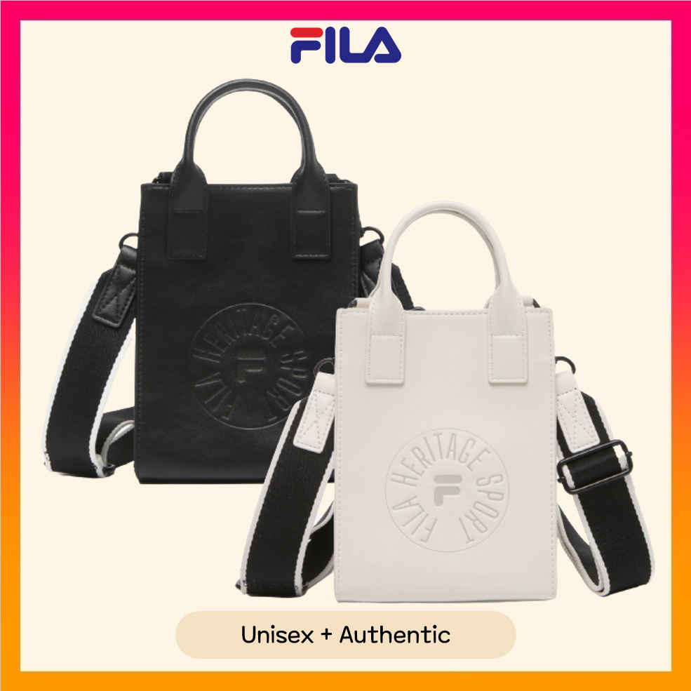 FILA Lecce PU Square Mini Tote Bag (2022 NEW)