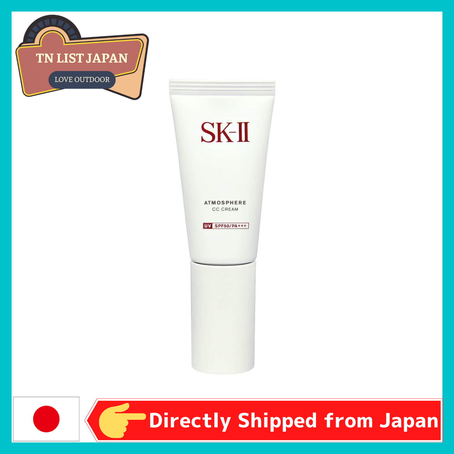 【Direct Shipping from Japan】SK-II Atmosphere CC Cream SPF 50 PA++++ 30g,  Japanese cosmetics , Beauty,Sunscreen　【日本直邮】SK-II Atmosphere CC Cream SPF 50 PA++++ 30g，日本化妆品，美容，防晒