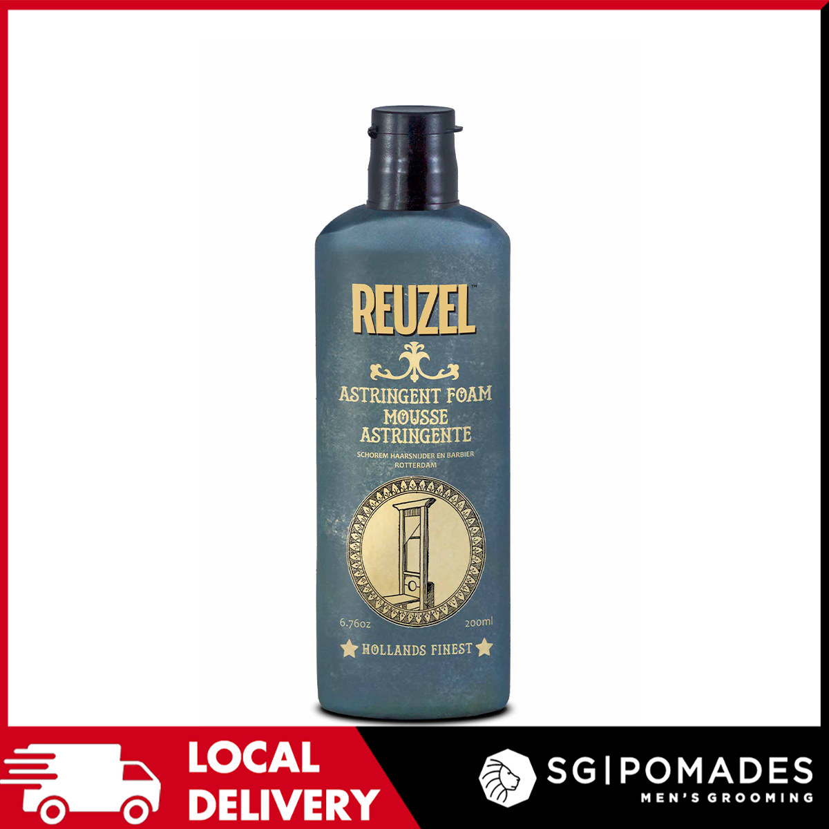 Reuzel Astringent Foam Face Cleanser/Toner 200ml-SGPOMADES